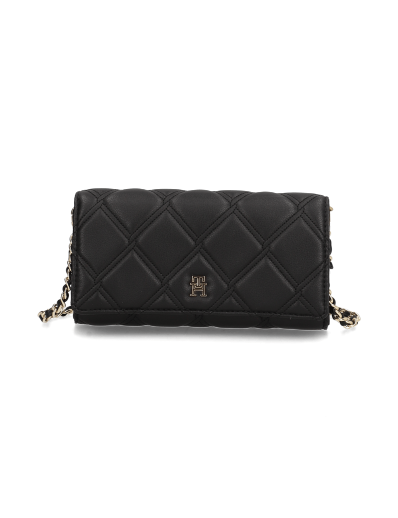 Tommy-Hilfiger-TH-FEMININE-WALLET-ON-CHAIN-schwarz