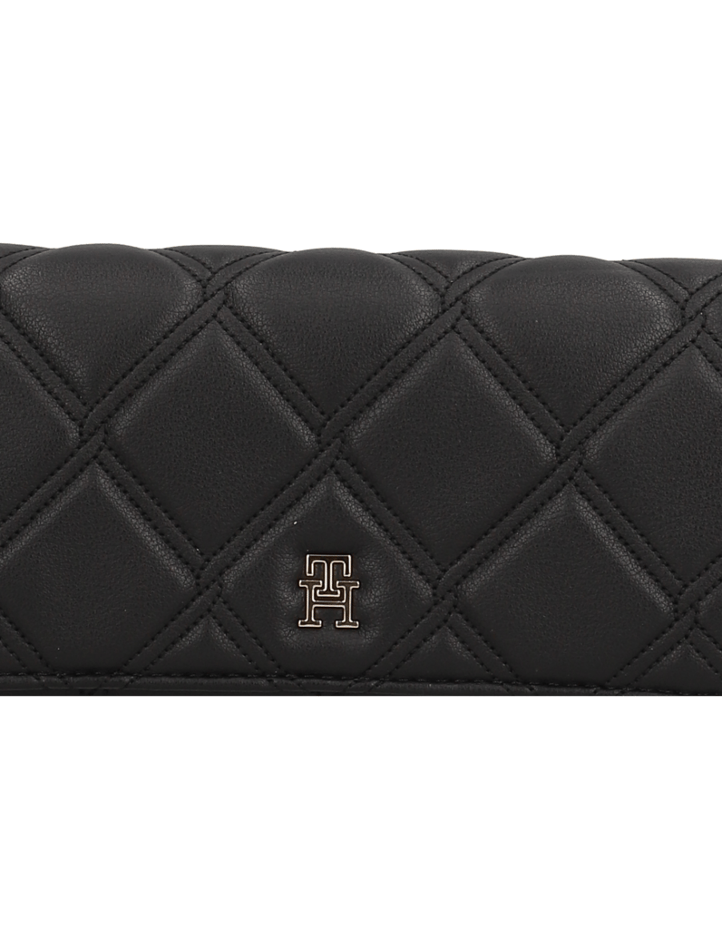 Tommy-Hilfiger-TH-FEMININE-WALLET-ON-CHAIN-schwarz