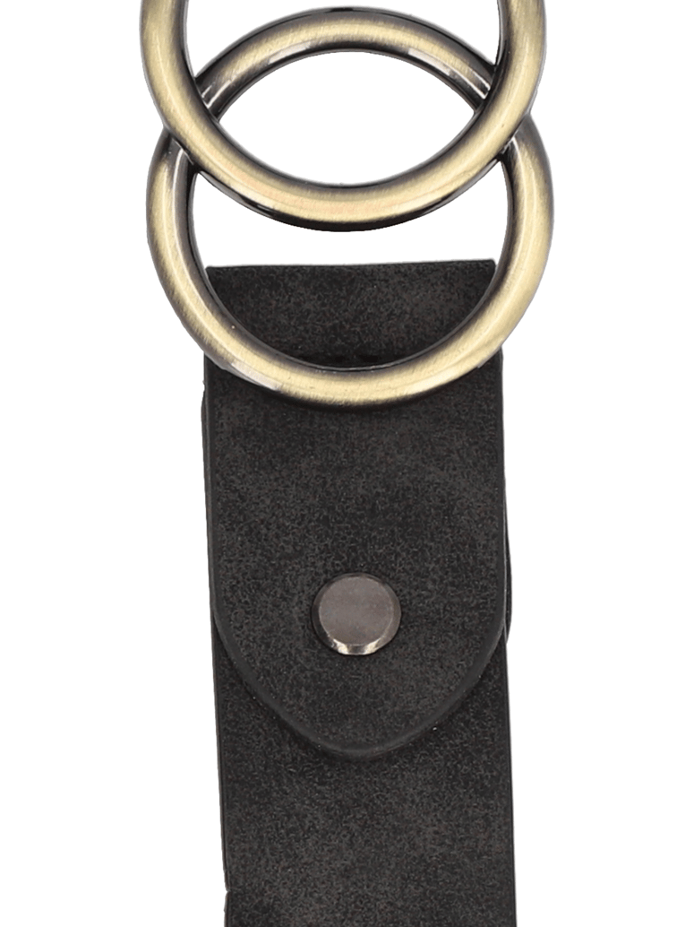 Lazzarini-Lederkombination-Gürtel-schwarz