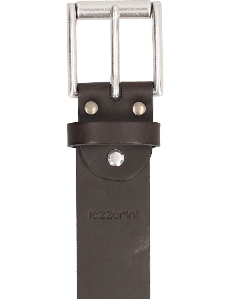 Lazzarini-Glattleder-Gürtel-schwarz