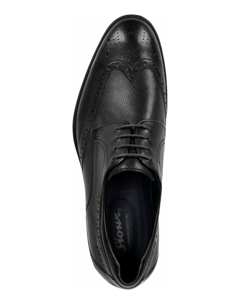 Sioux-Schnürschuh-Forkan-XL-schwarz