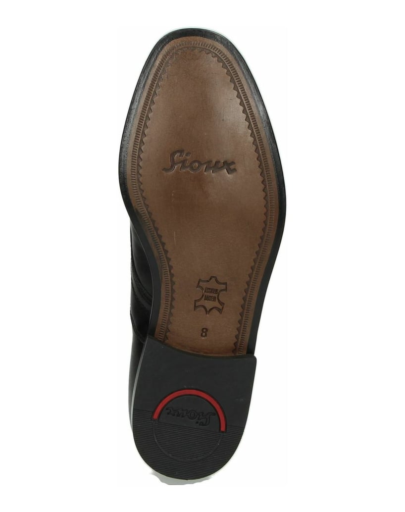 Sioux-Schnürschuh-Rochester-schwarz