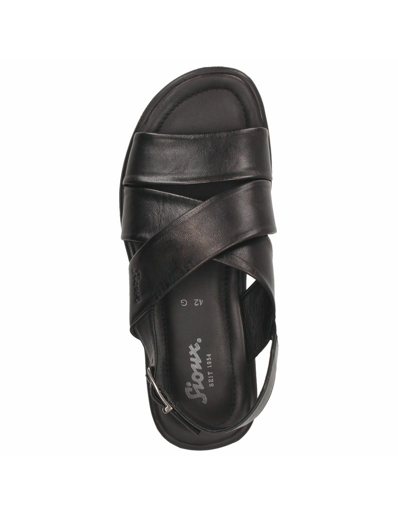 Sioux-Sandale-Mirtas-schwarz