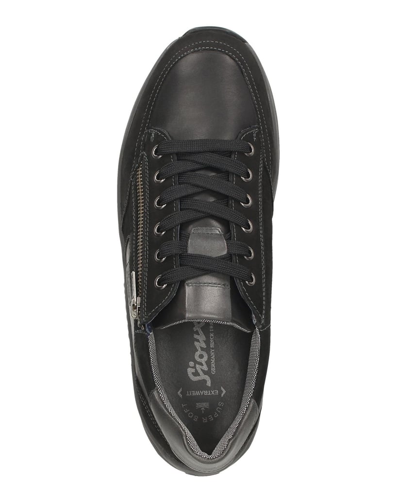 Sioux-Sneaker-Turibio-702-J-schwarz