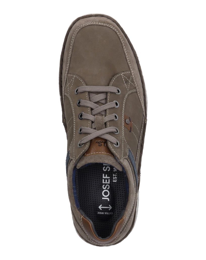 JOSEF-SEIBEL-Halbschuh-Anvers-42,-vulcano-kombi-grau