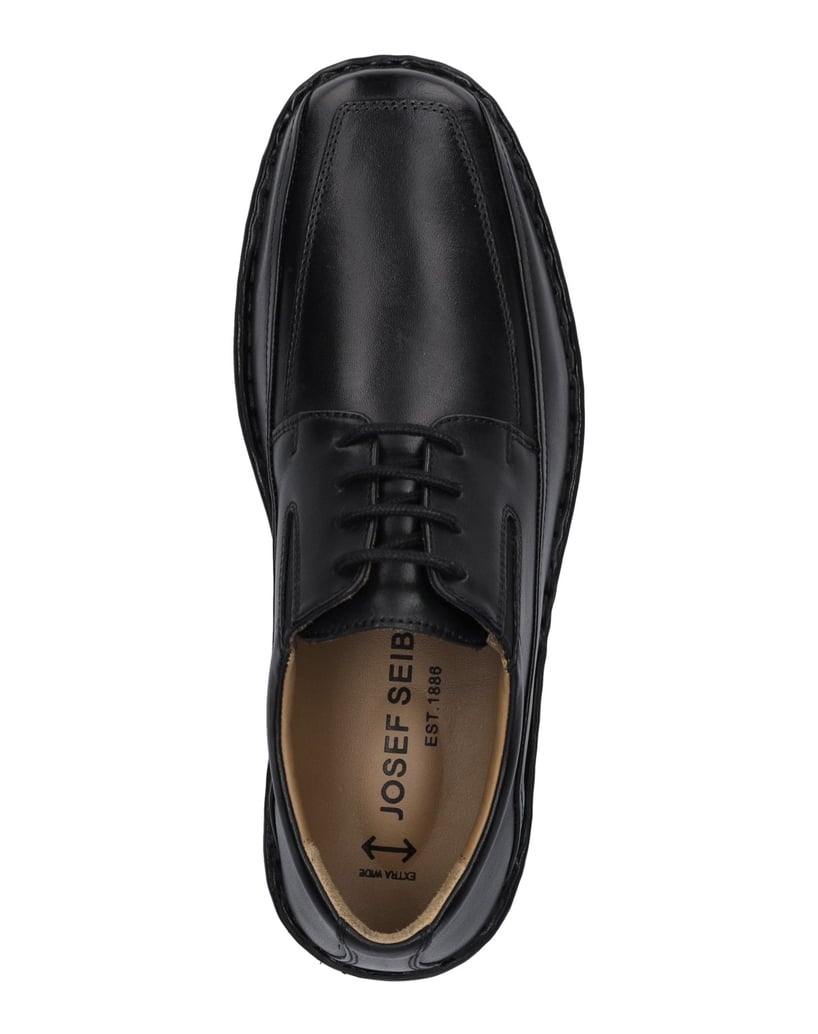 JOSEF-SEIBEL-Halbschuh-Brian,-schwarz-schwarz