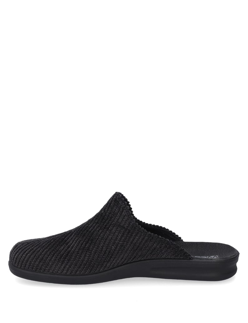 Westland-Hausschuh-Belfort-123,-schwarz-schwarz