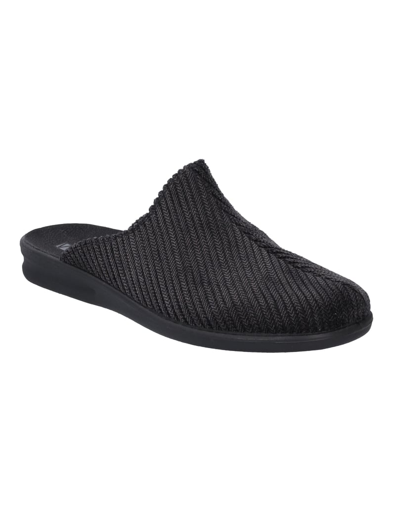 Westland-Hausschuh-Belfort-123,-schwarz-schwarz