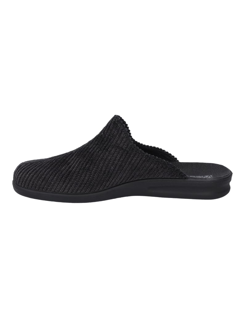 Westland-Hausschuh-Belfort-123,-schwarz-schwarz