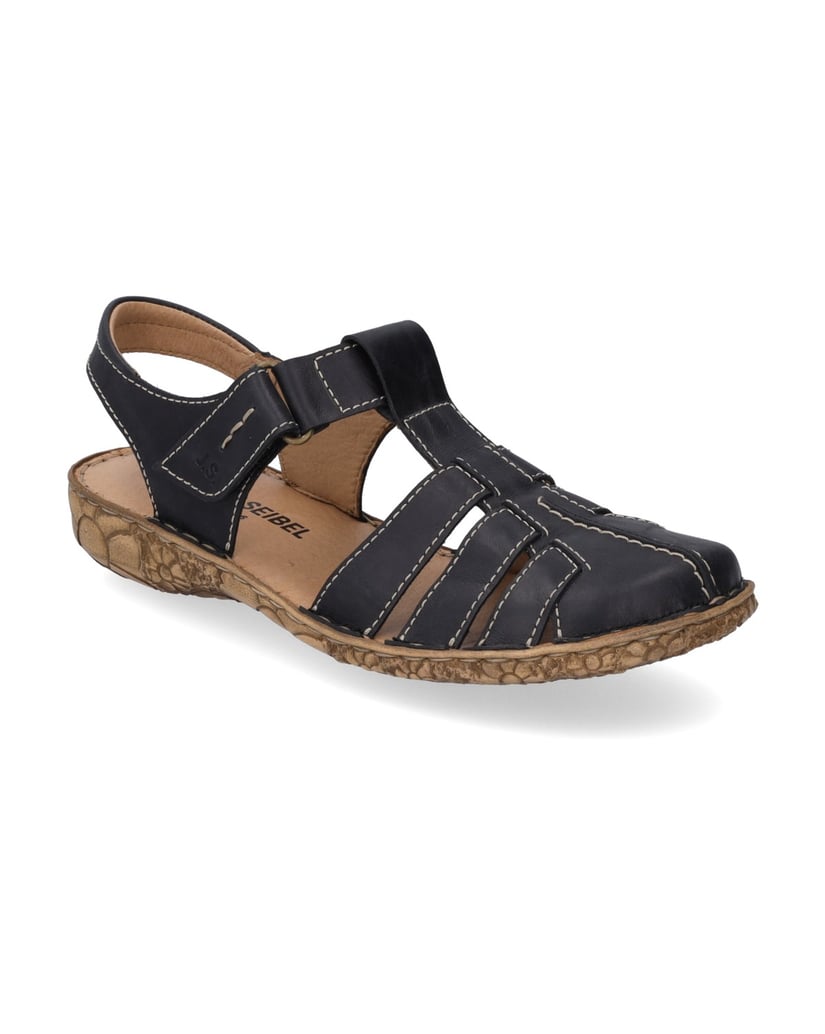 JOSEF-SEIBEL-JOSEF-SEIBEL-Rosalie-48-|-Sandale-für-Damen-|-Schwarz-schwarz