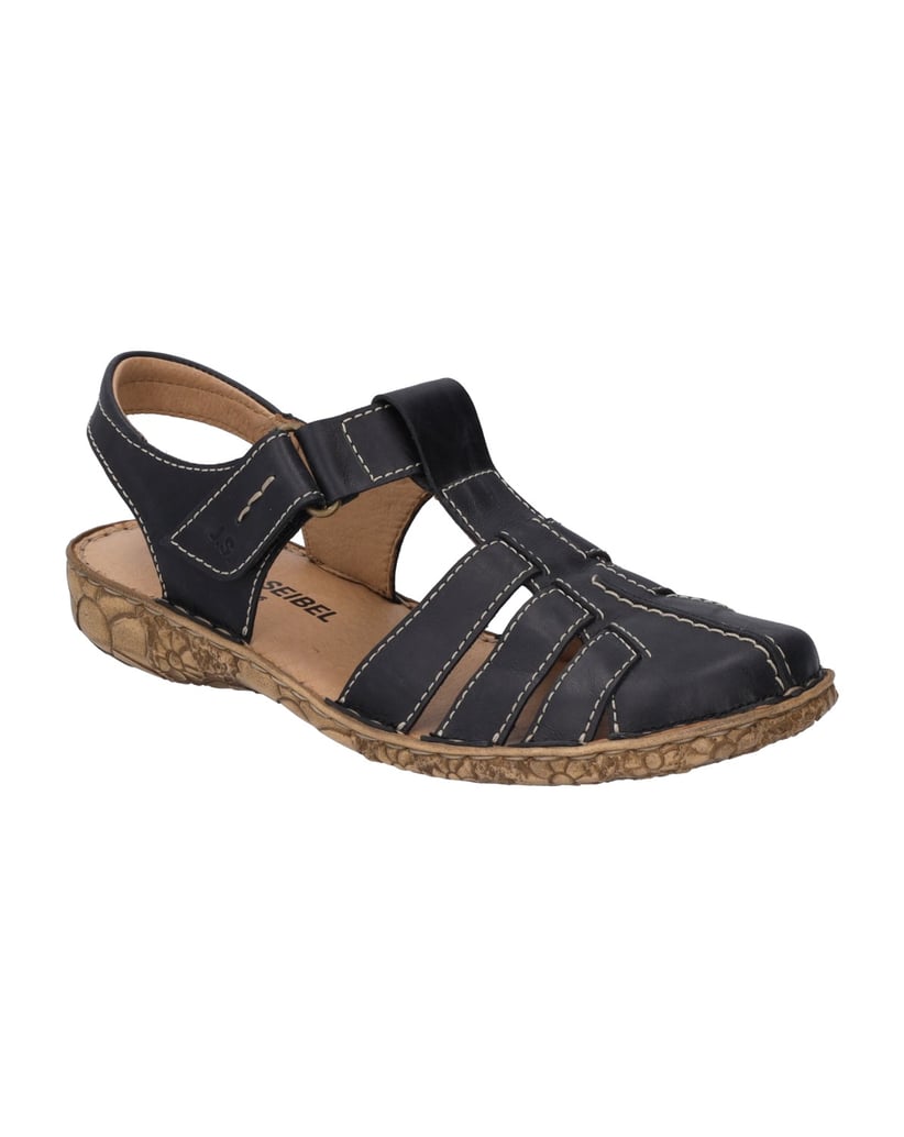JOSEF-SEIBEL-JOSEF-SEIBEL-Rosalie-48-|-Sandale-für-Damen-|-Schwarz-schwarz