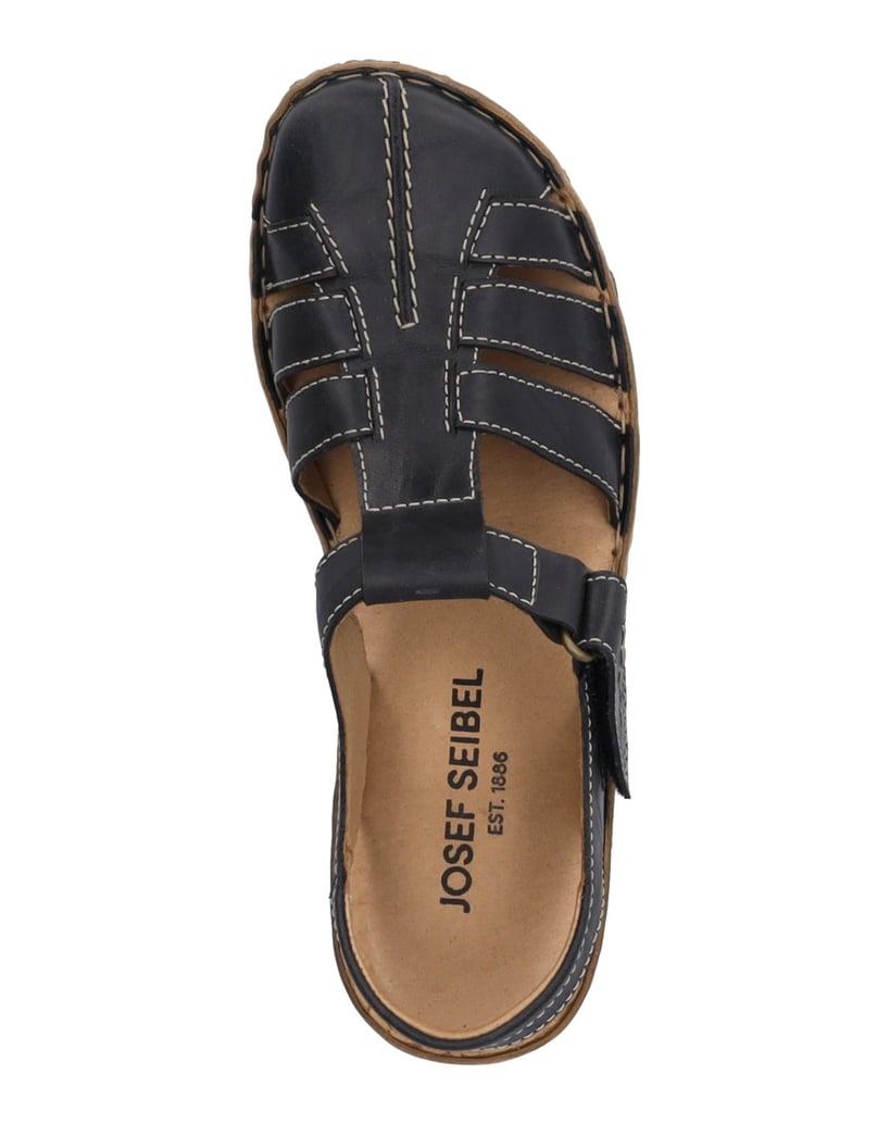 JOSEF-SEIBEL-JOSEF-SEIBEL-Rosalie-48-|-Sandale-für-Damen-|-Schwarz-schwarz