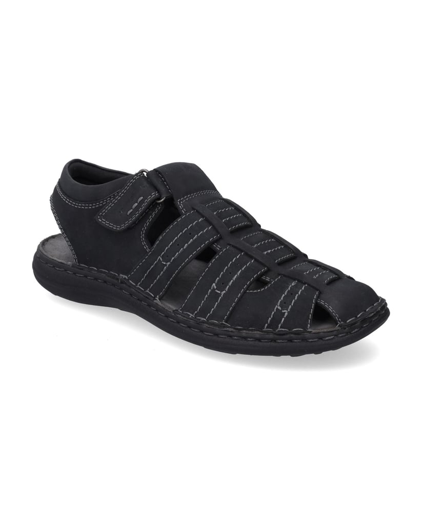 JOSEF-SEIBEL-JOSEF-SEIBEL-Vincent-06-|-Sandale-für-Herren-|-Schwarz-schwarz
