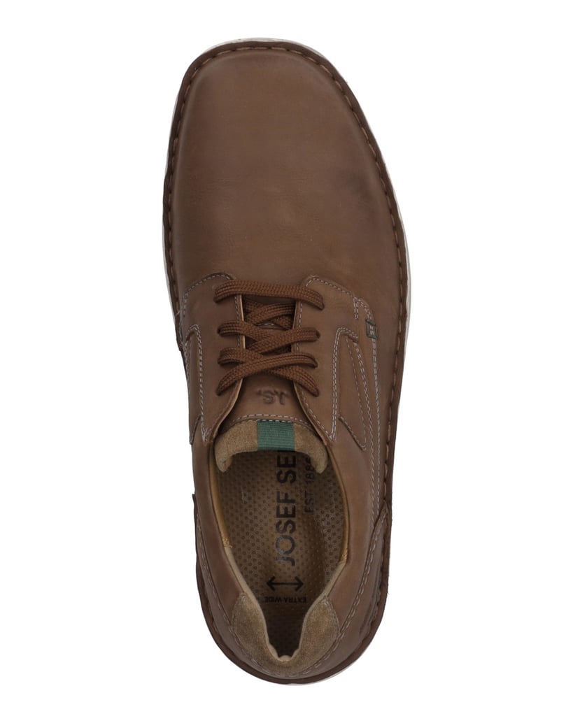 JOSEF-SEIBEL-Halbschuh-Alan-03,-tabak-kombi-braun
