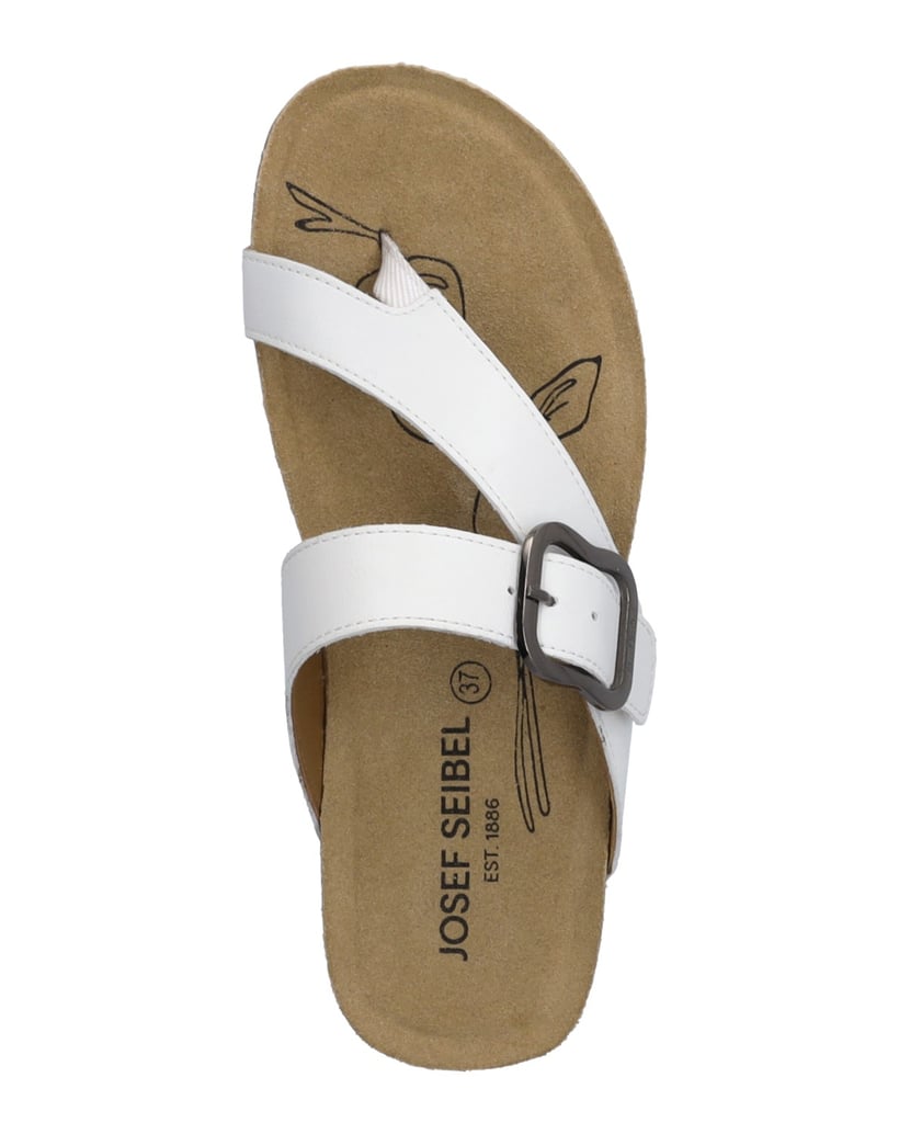 JOSEF-SEIBEL-JOSEF-SEIBEL-Tonga-77-|-Zehentrenner-für-Damen-|-Weiß-weiss