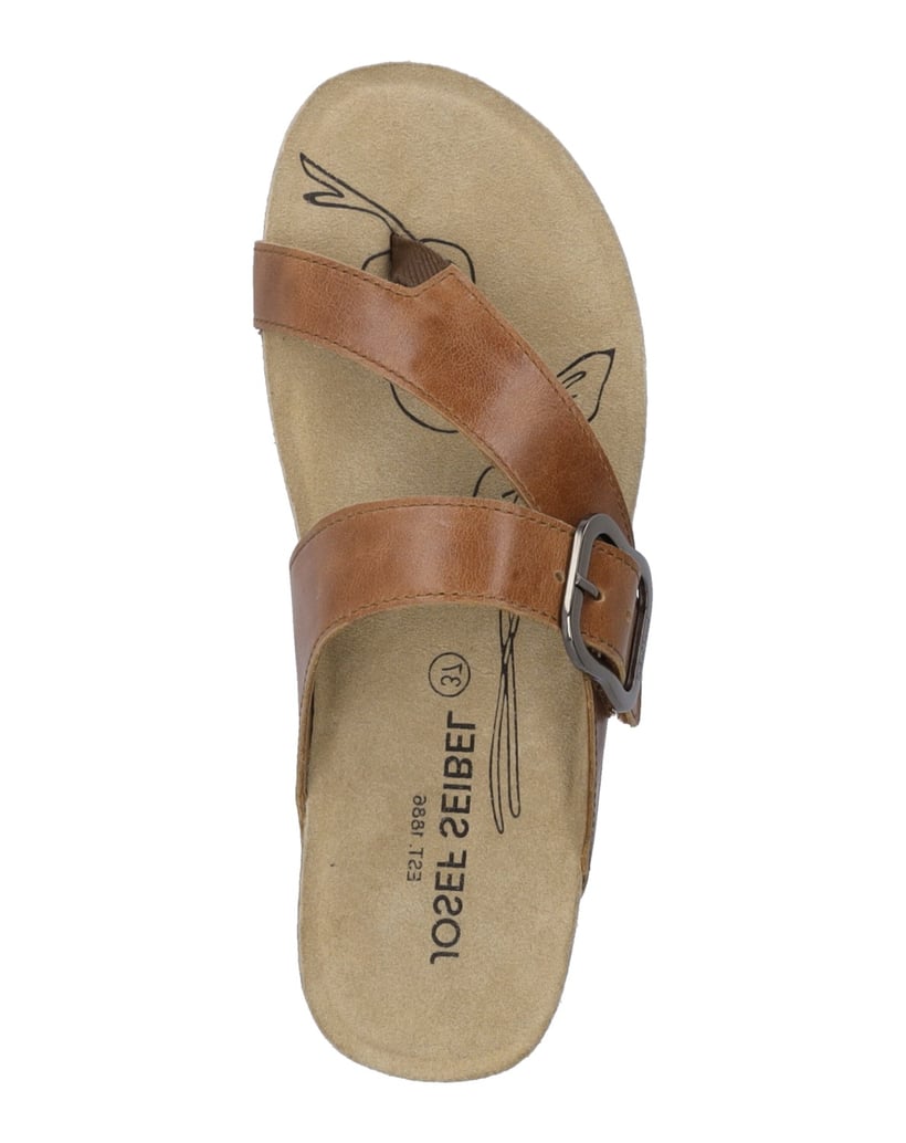 JOSEF-SEIBEL-Zehentrenner-Tonga-77,-camel-cognac
