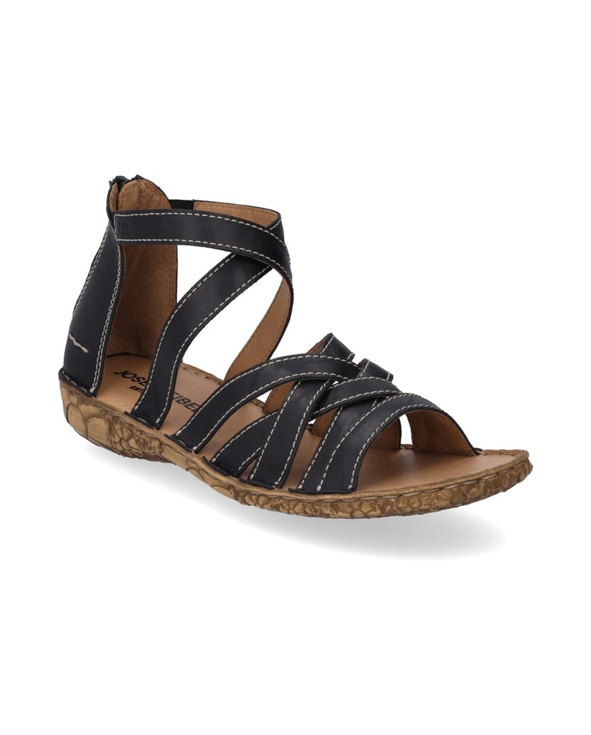 JOSEF-SEIBEL-JOSEF-SEIBEL-Rosalie-53-|-Sandale-für-Damen-|-Schwarz-schwarz