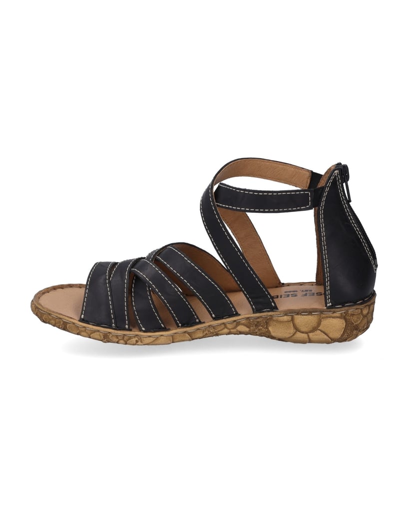 JOSEF-SEIBEL-JOSEF-SEIBEL-Rosalie-53-|-Sandale-für-Damen-|-Schwarz-schwarz