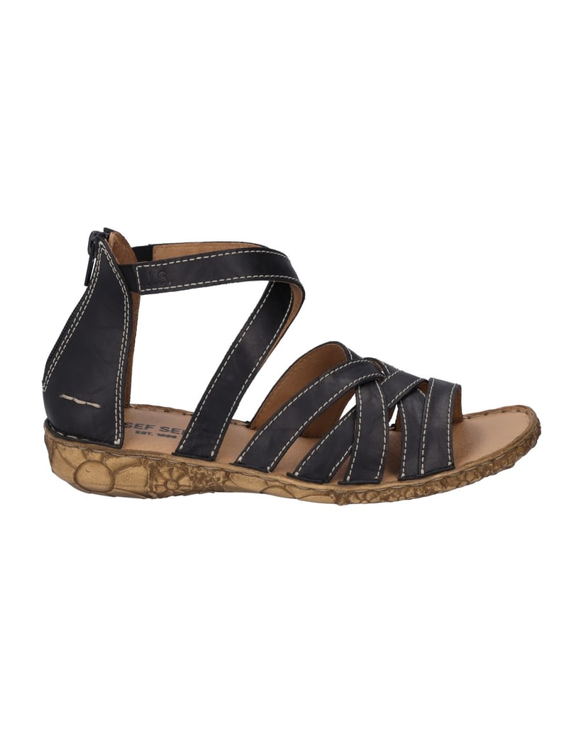 JOSEF-SEIBEL-JOSEF-SEIBEL-Rosalie-53-|-Sandale-für-Damen-|-Schwarz-schwarz