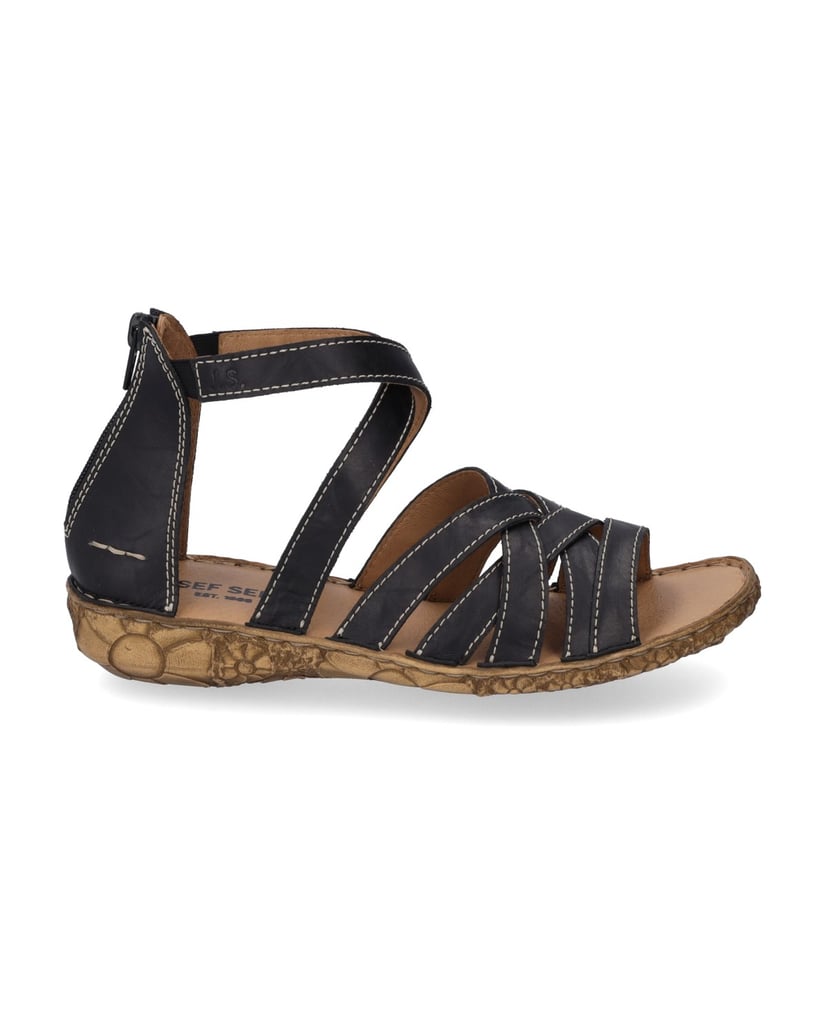 JOSEF-SEIBEL-JOSEF-SEIBEL-Rosalie-53-|-Sandale-für-Damen-|-Schwarz-schwarz