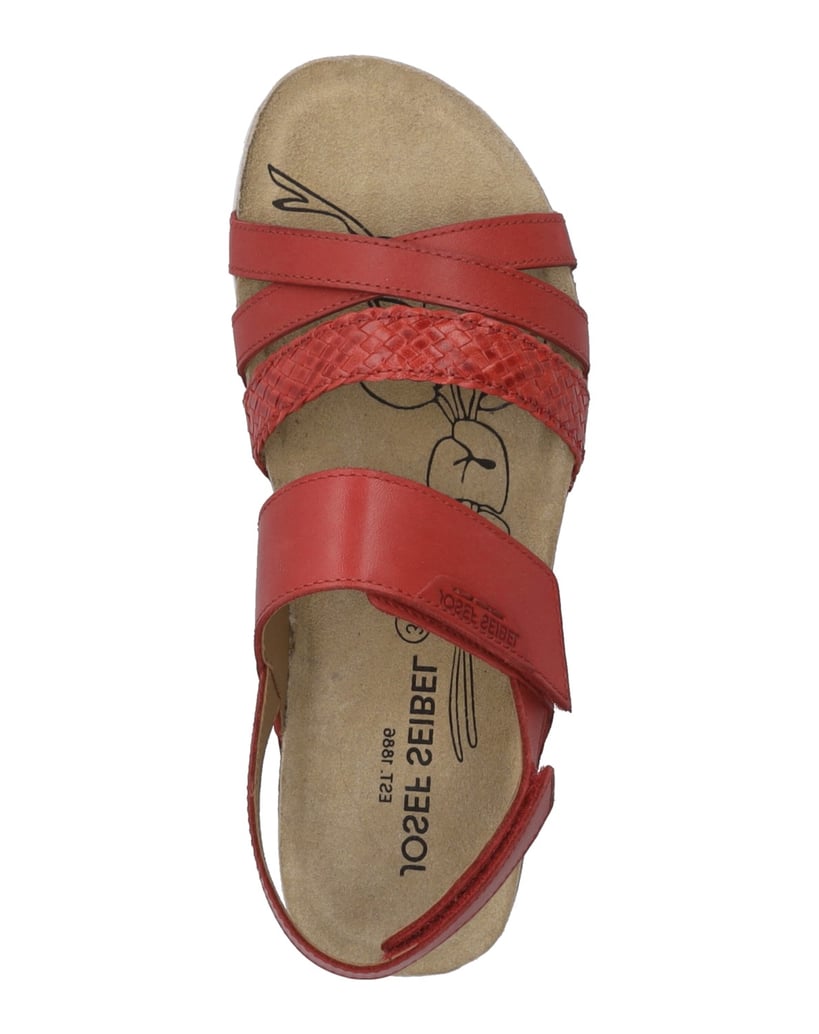 JOSEF-SEIBEL-JOSEF-SEIBEL-Lucie-03-|-Sandale-für-Damen-|-Rot-rot