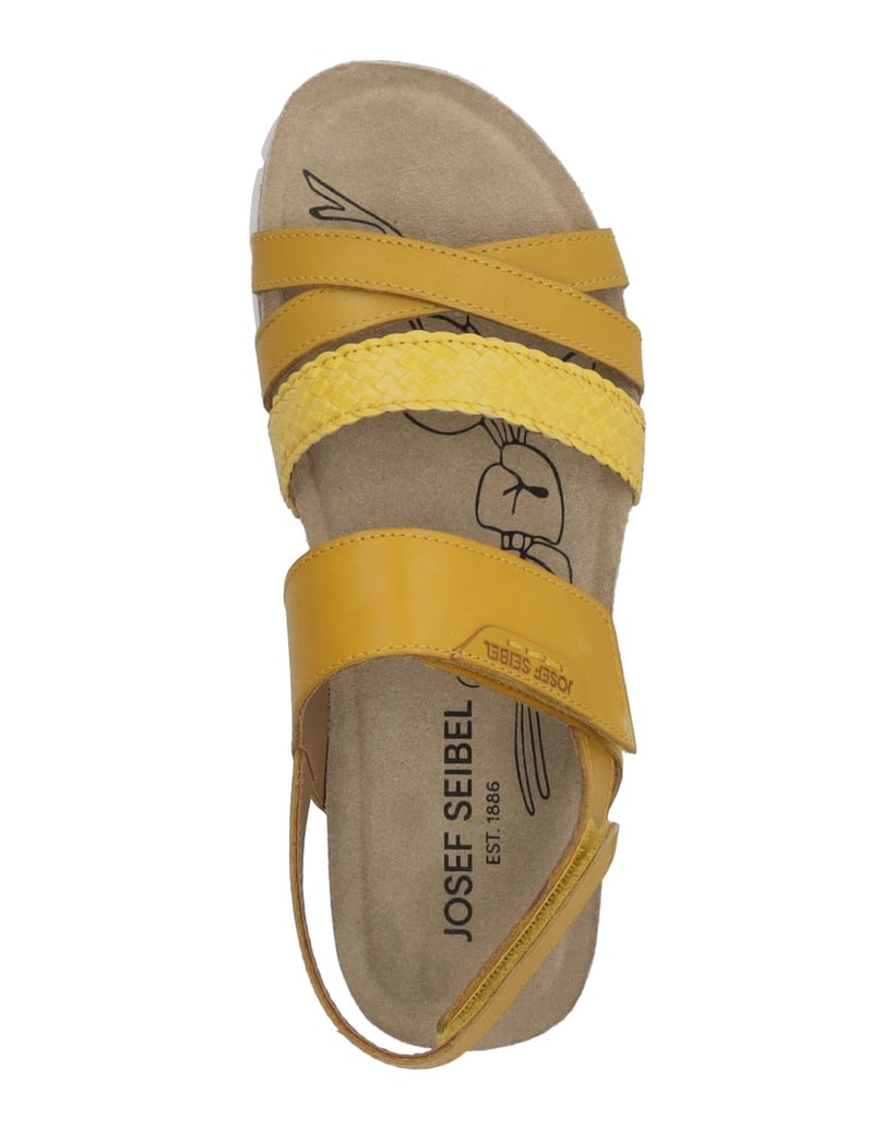 JOSEF-SEIBEL-JOSEF-SEIBEL-Lucie-03-|-Sandale-für-Damen-|-Gelb-gelb