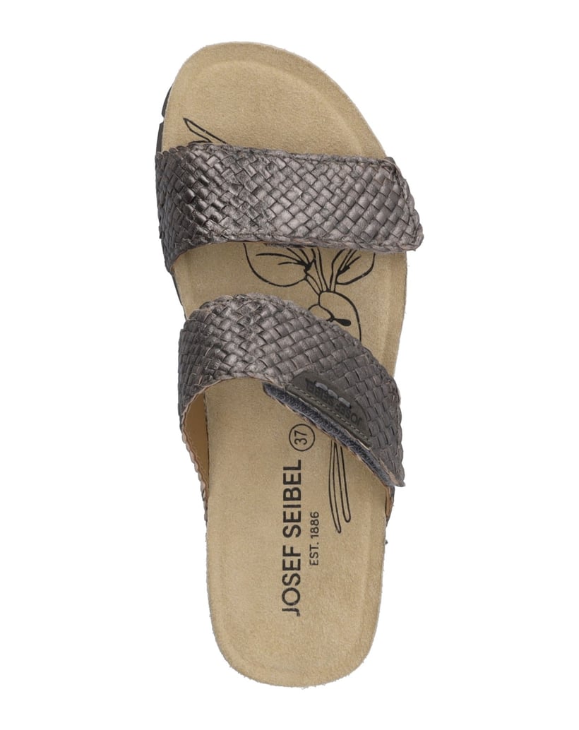 JOSEF-SEIBEL-JOSEF-SEIBEL-Lucie-04-|-Sandale-für-Damen-|-Grau-braun
