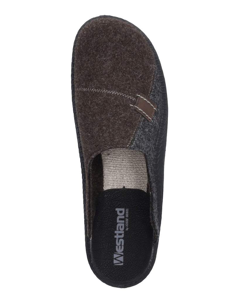Westland-Hausschuh-Monaco-302,-braun-multi