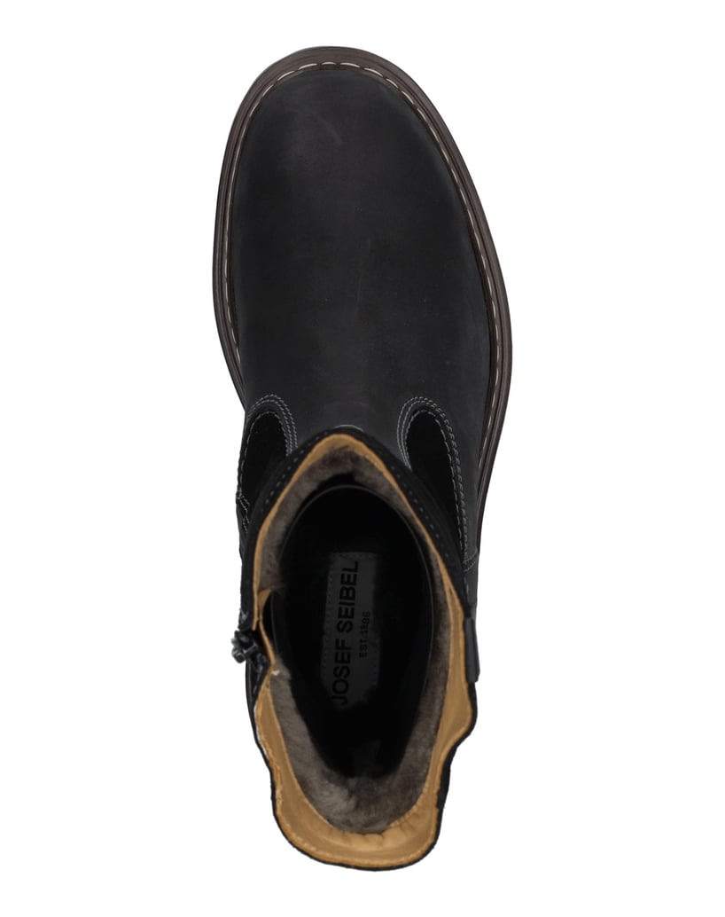 JOSEF-SEIBEL-Stiefel-Chance,-schwarz-schwarz