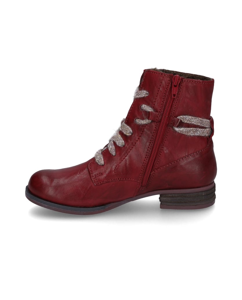JOSEF-SEIBEL-Stiefelette-Sanja-18,-bordeaux-rot