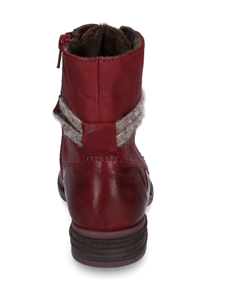 JOSEF-SEIBEL-Stiefelette-Sanja-18,-bordeaux-rot
