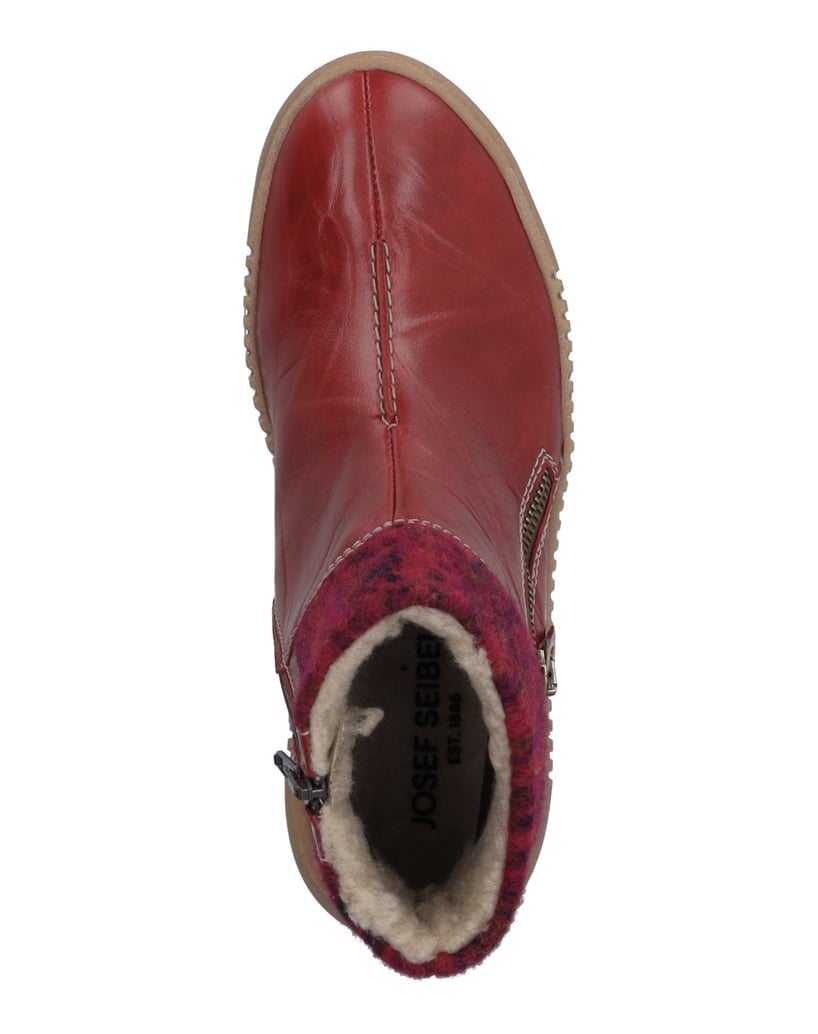 JOSEF-SEIBEL-JOSEF-SEIBEL-Maren-22-|-Stiefelette-für-Damen-|-Rot