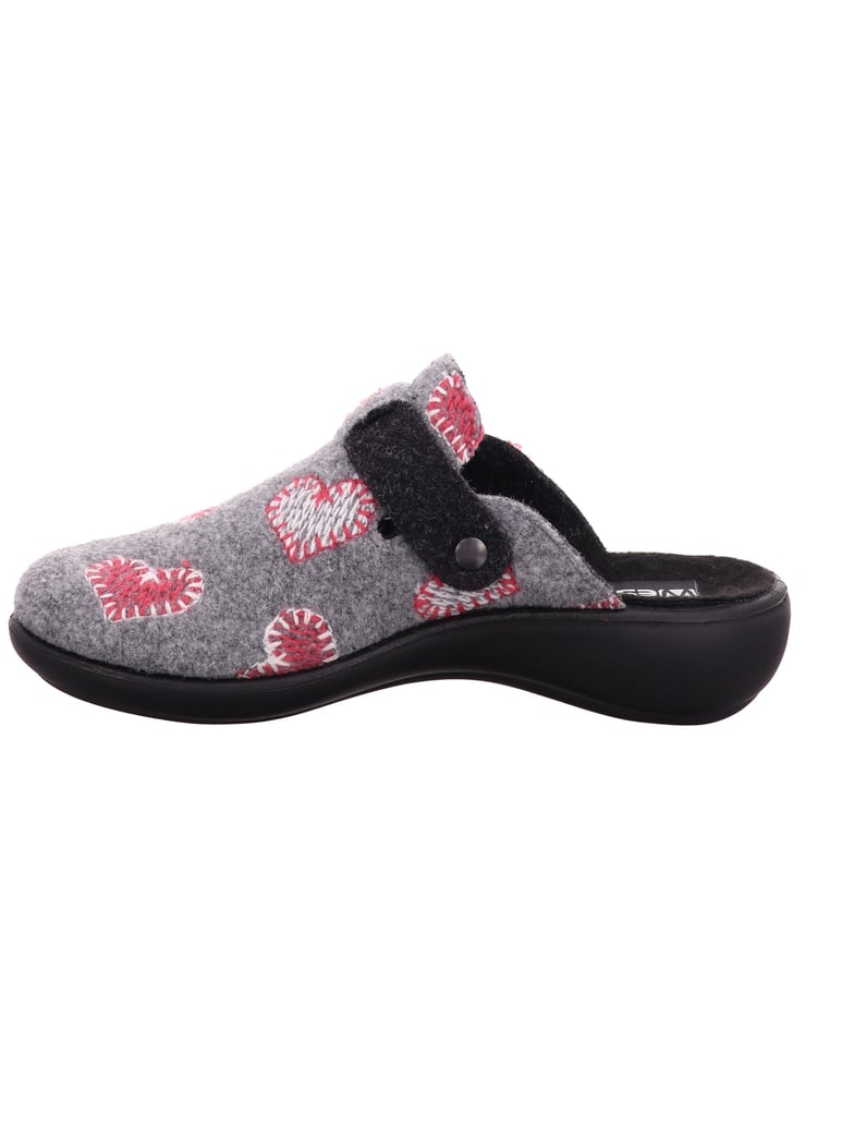 Westland-Hausschuh-Korsika-307,-grau-kombi