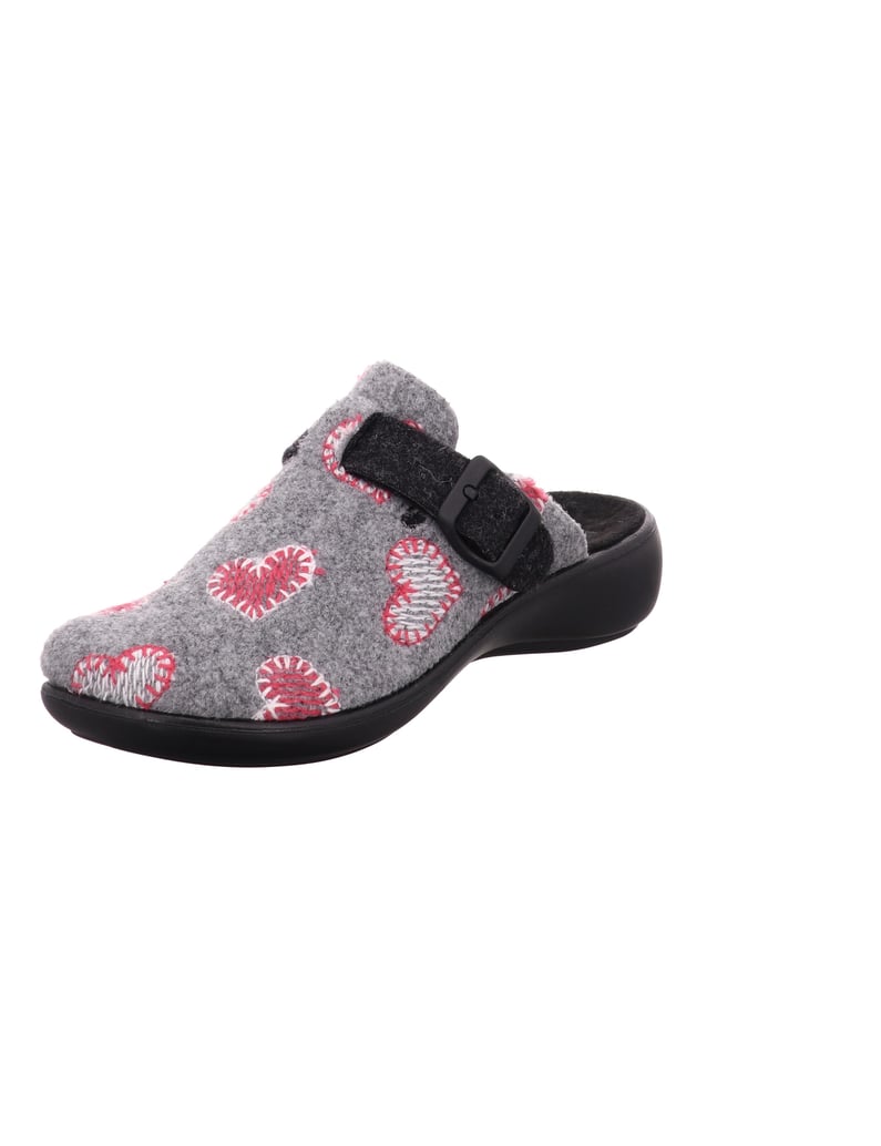 Westland-Hausschuh-Korsika-307,-grau-kombi