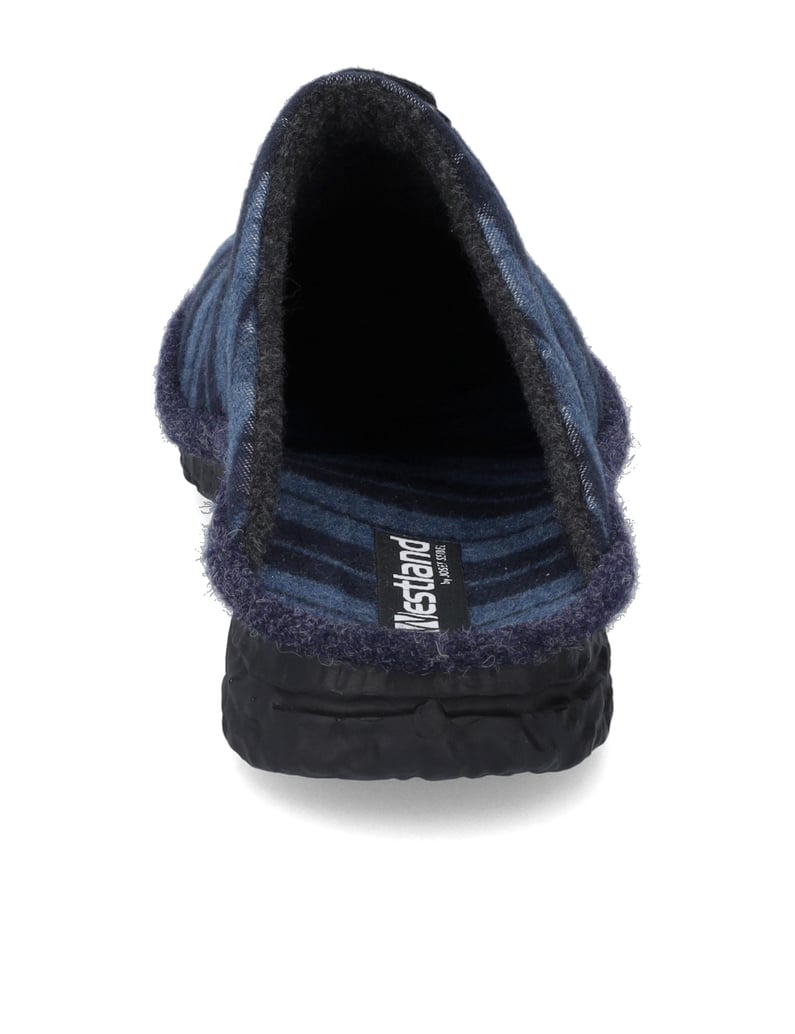 Westland-Hausschuh-Toulouse-61,-blau-kombi