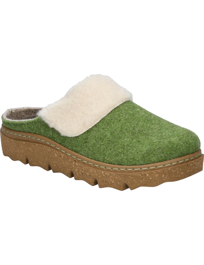 Westland-Hausschuh-Carmaux-03,-grün-kombi