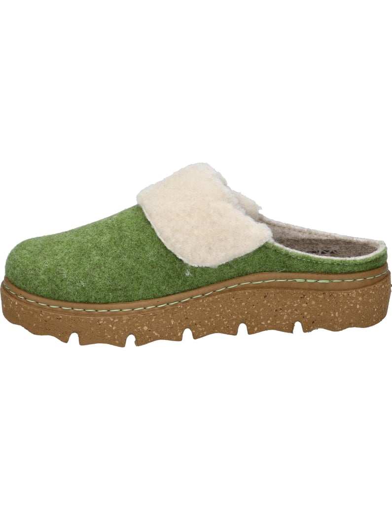 Westland-Hausschuh-Carmaux-03,-grün-kombi