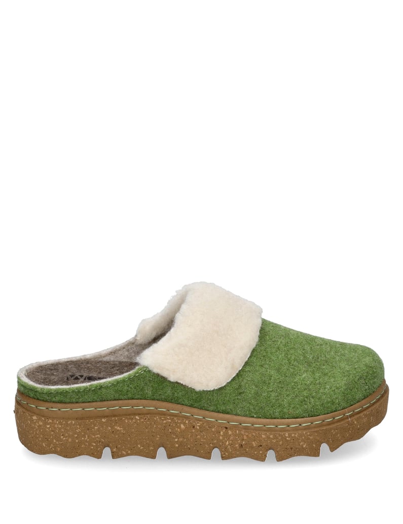 Westland-Hausschuh-Carmaux-03,-grün-kombi