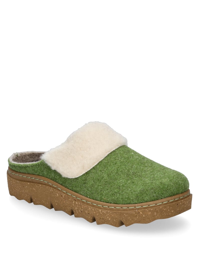 Westland-Hausschuh-Carmaux-03,-grün-kombi
