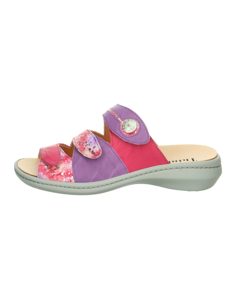 Think-Tieffußbett-Pantolette-CAMILLA-multicolor