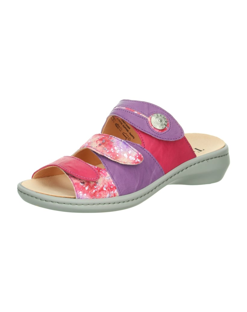 Think-Tieffußbett-Pantolette-CAMILLA-multicolor