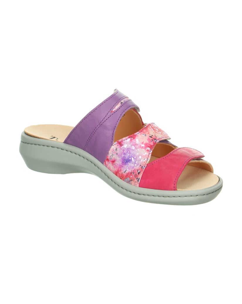 Think-Tieffußbett-Pantolette-CAMILLA-multicolor