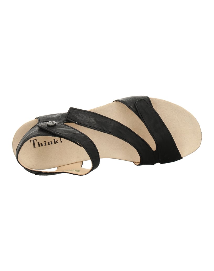 Think-Tieffußbett-Sandale-DUMIA-schwarz