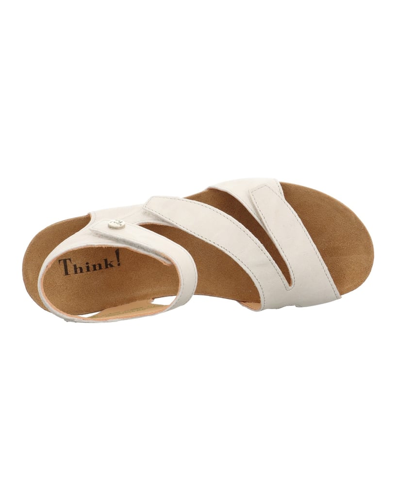 Think-Tieffußbett-Sandale-DUMIA-hellgrau