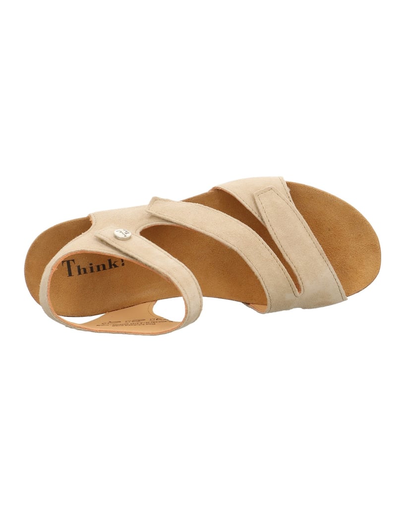 Think-Tieffußbett-Sandale-DUMIA-beige