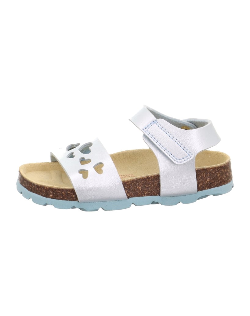 Superfit-Tieffußbett-Sandale-FUSSBETTPANTOFFEL-weiss