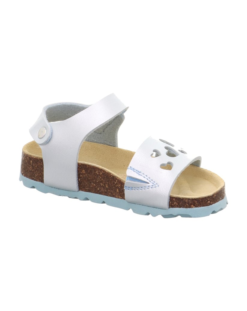 Superfit-Tieffußbett-Sandale-FUSSBETTPANTOFFEL-weiss