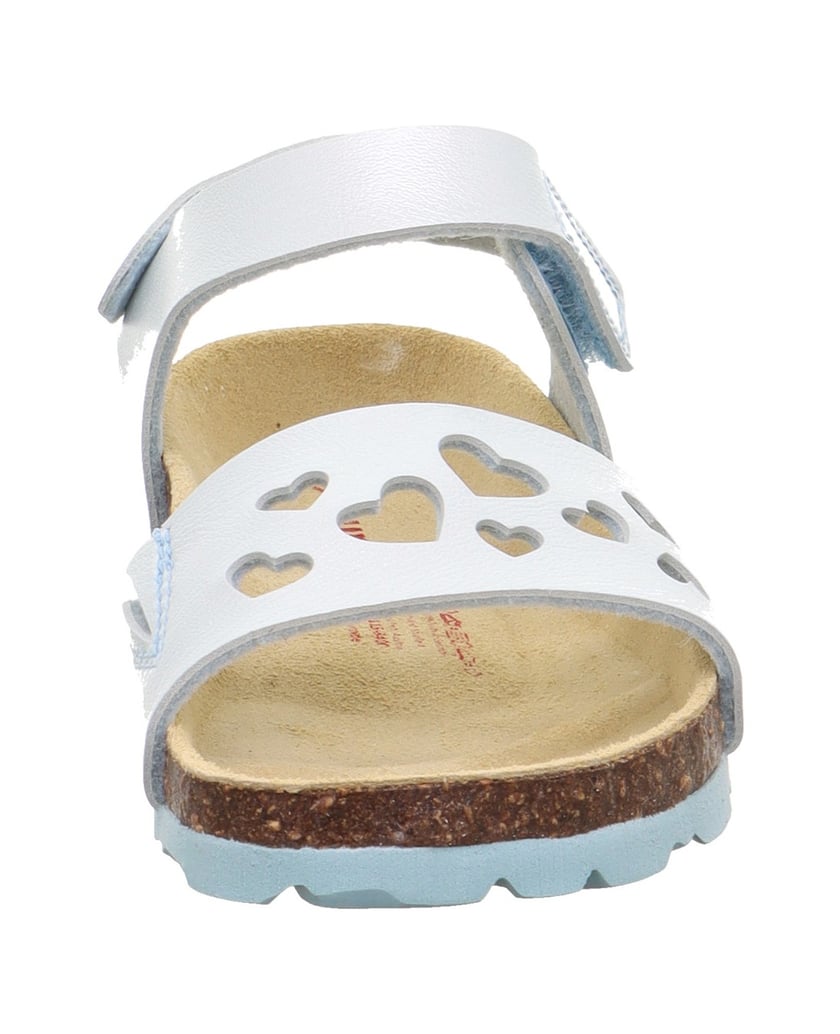 Superfit-Tieffußbett-Sandale-FUSSBETTPANTOFFEL-weiss