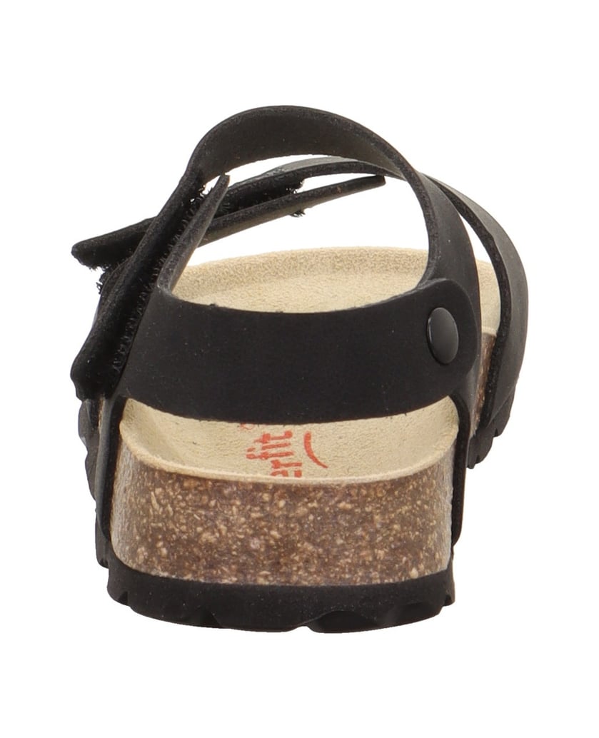 Superfit-Tieffußbett-Sandale-FUSSBETTPANTOFFEL-schwarz