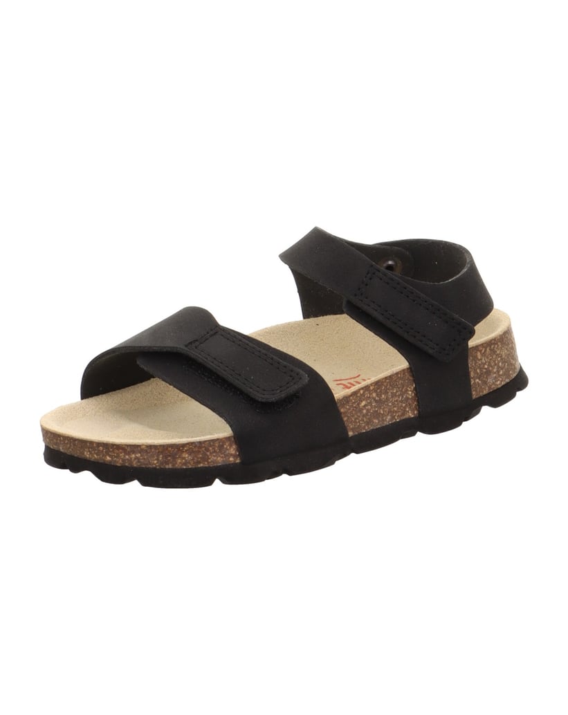 Superfit-Tieffußbett-Sandale-FUSSBETTPANTOFFEL-schwarz
